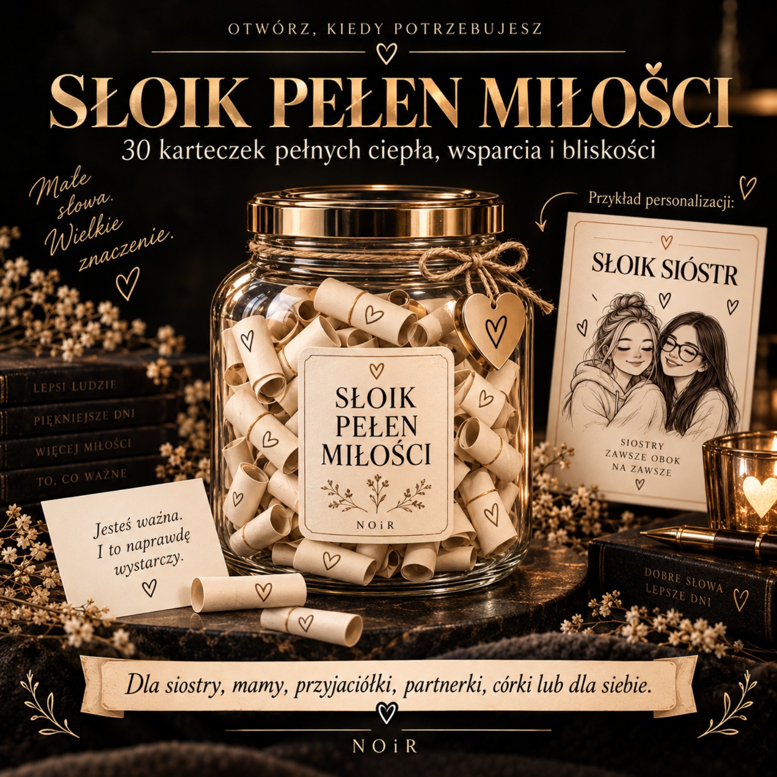 Słoik Pełen Miłości NOiR